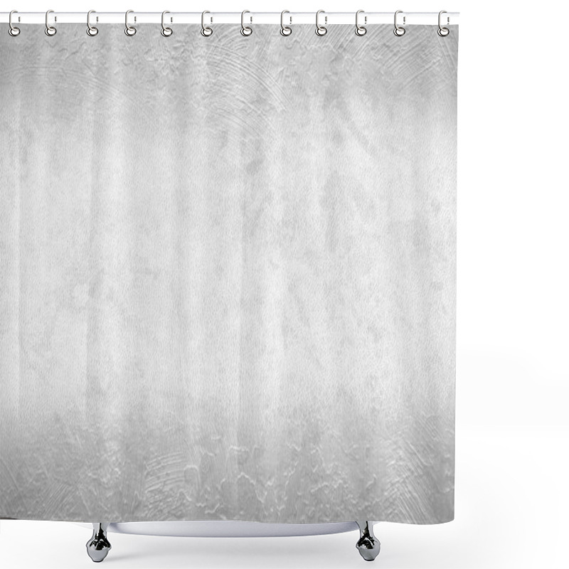 Personality  Texture Clip Art - Silver Aged Dyed Leather And Stucco Shower Curtains