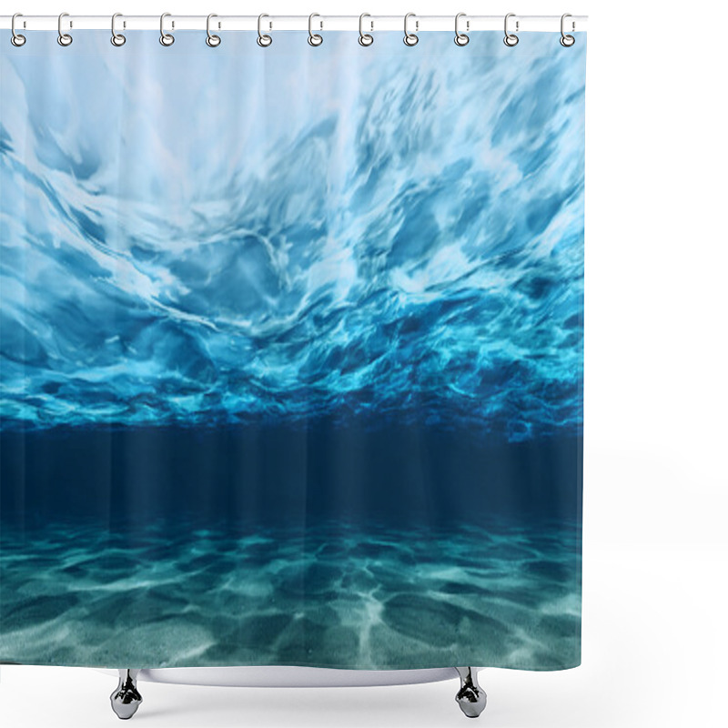 Personality  Under Water Shower Curtains