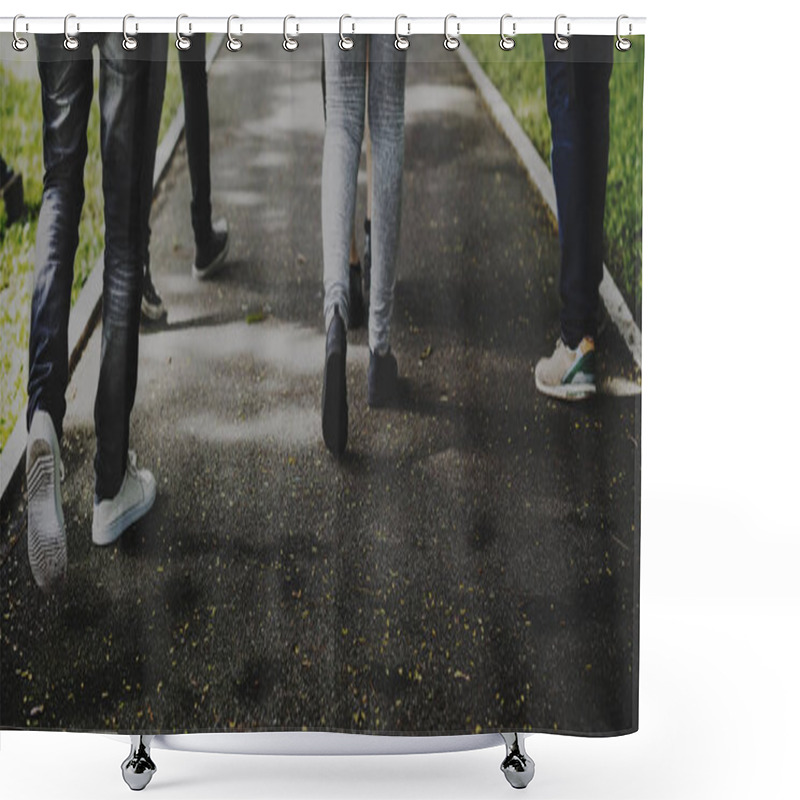 Personality  Students Legs And Knowledge Concept Shower Curtains