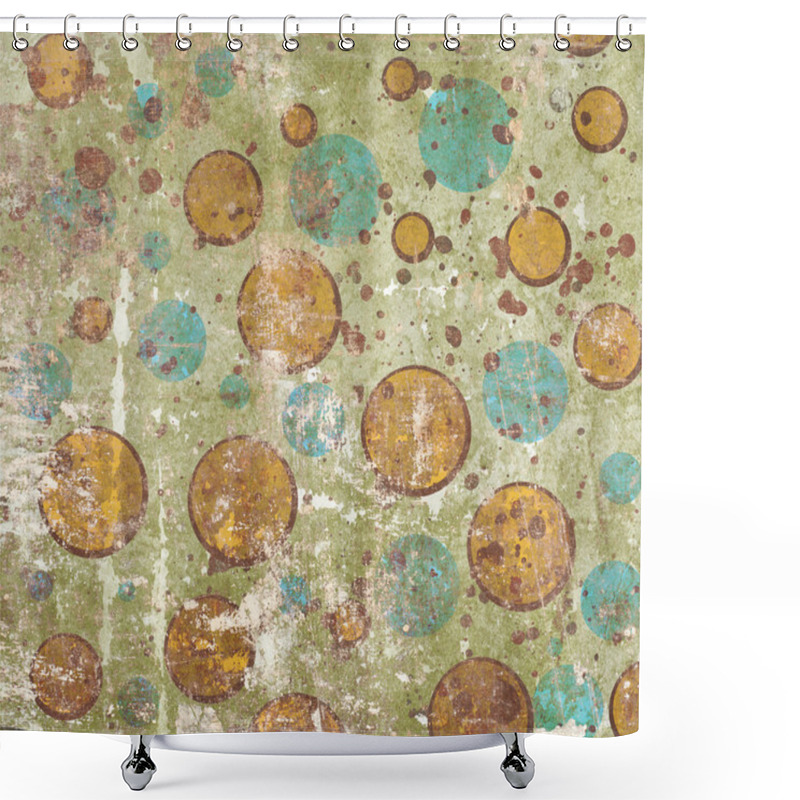 Personality  Grunge Background Shower Curtains