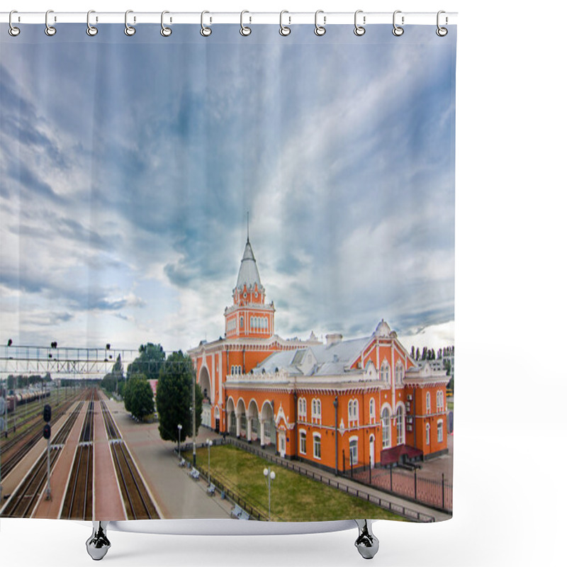 Personality  Railway Station Of Chernihiv Shower Curtains