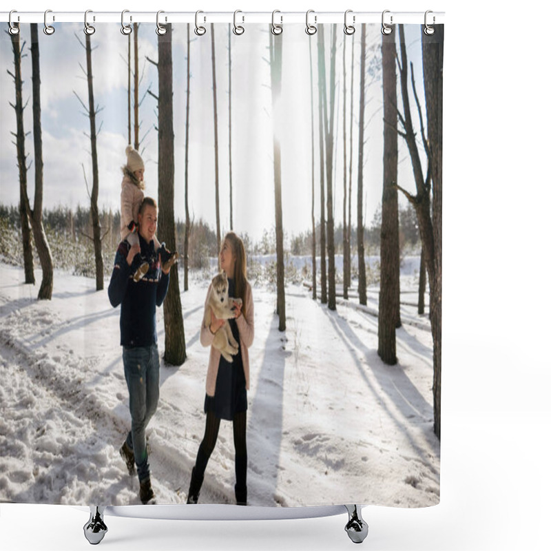 Personality  Winter Shower Curtains