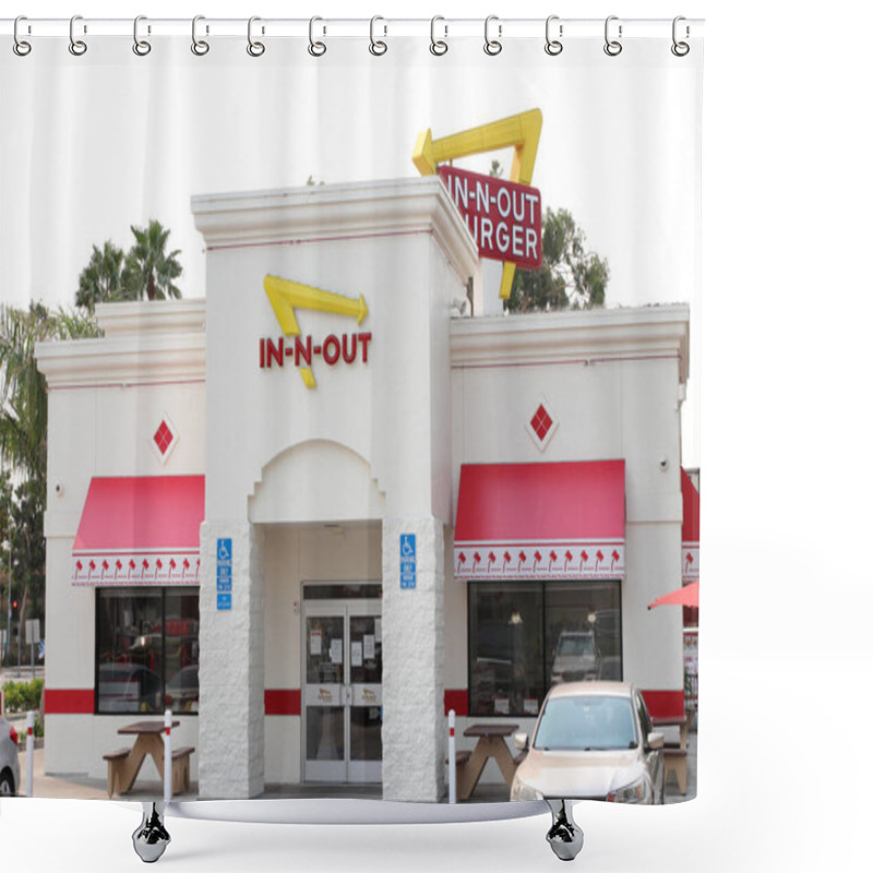 Personality  Lawndale CA Sept 15, 2020In-N-Out Burger Is An American Regional Chain Of Fast Food Restaurants With Locations Primarily In California And The Southwest. Shower Curtains