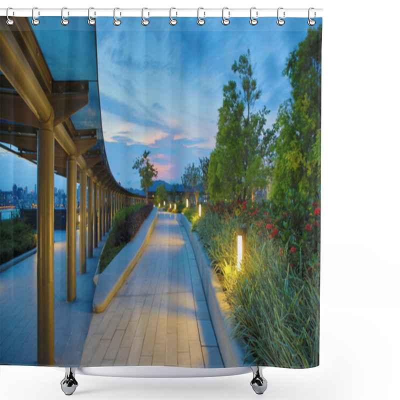 Personality  Kai Tak Cruise Terminal Park Shower Curtains