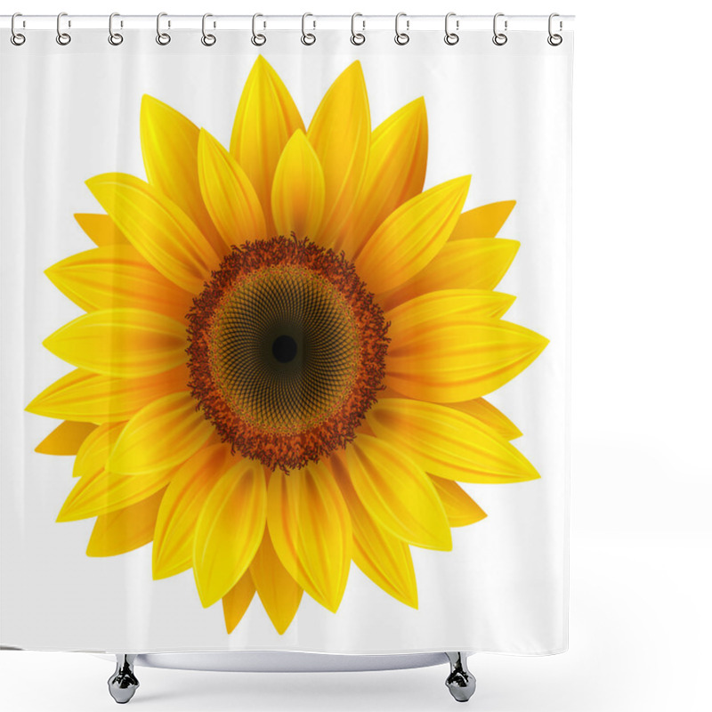 Personality  Sunflower Shower Curtains