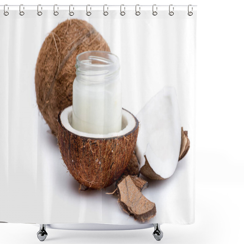 Personality  Organic Coconut Oil Shower Curtains