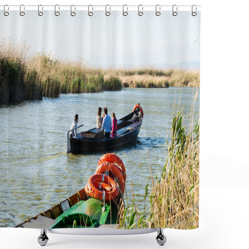 Personality  VALENCIA, SPAIN - MARCH 30:  La Albufera Nature Reserve On March 30, 2013 In Valencia, Spain. Shower Curtains