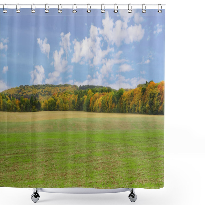 Personality  Field Shower Curtains