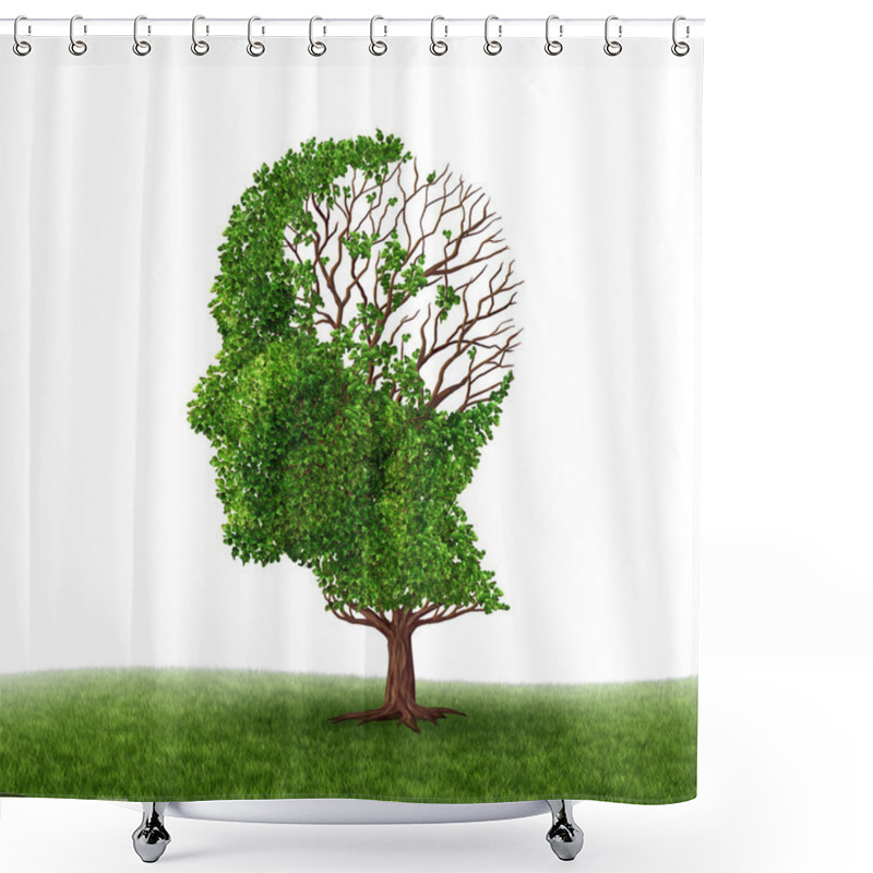 Personality  Brain Function Loss Shower Curtains