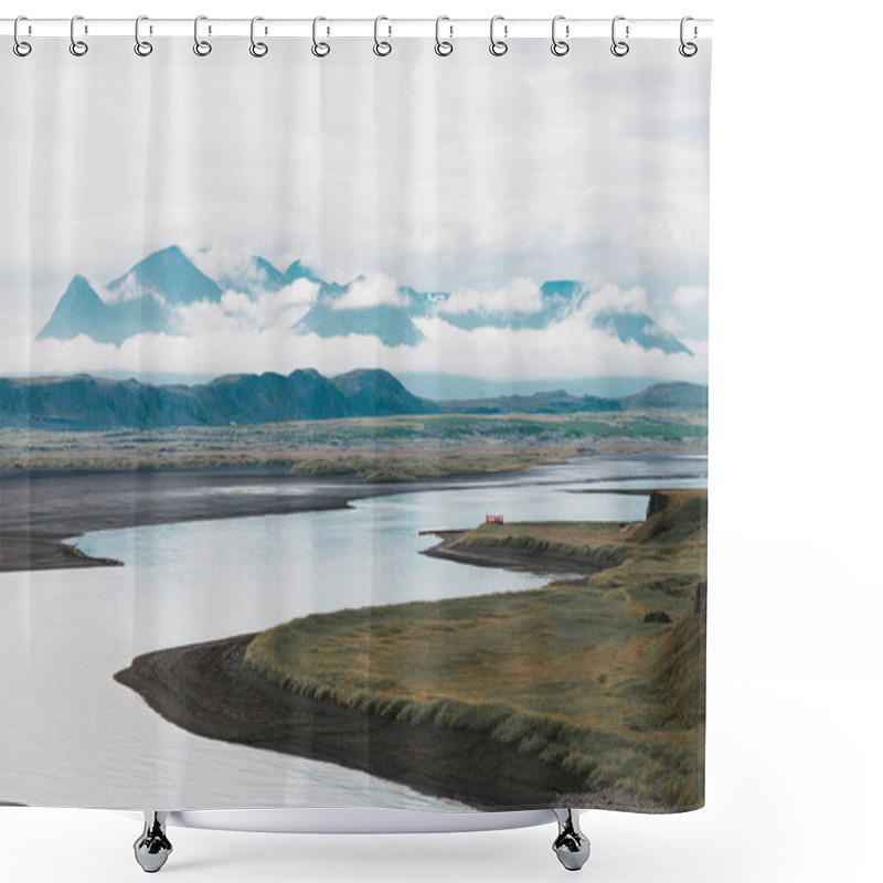 Personality  Iceland Shower Curtains