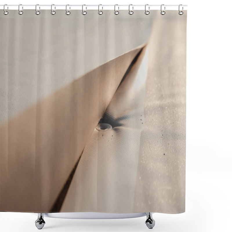 Personality  Synthetic Pvc Membrane Fixed With Dowels. Shower Curtains