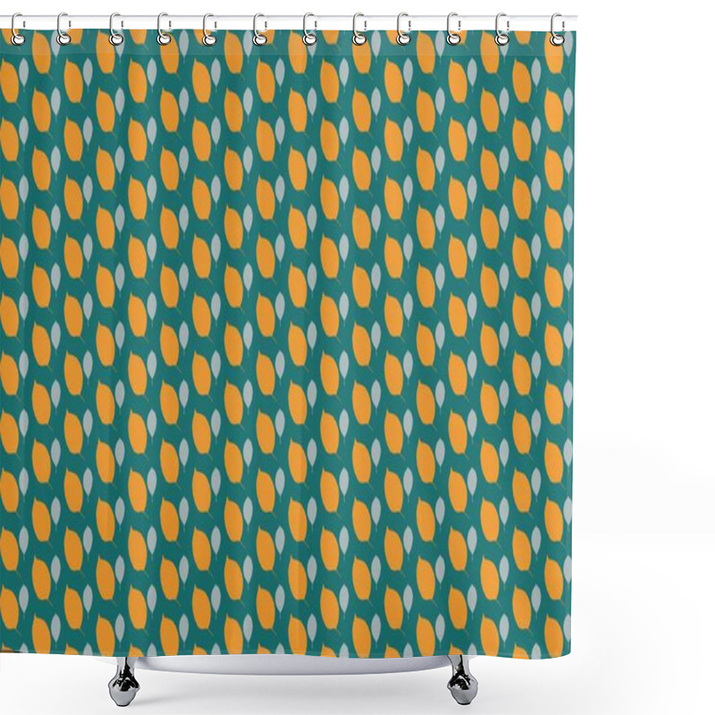 Personality  Abstract Creative Background With Repeated Shapes Shower Curtains