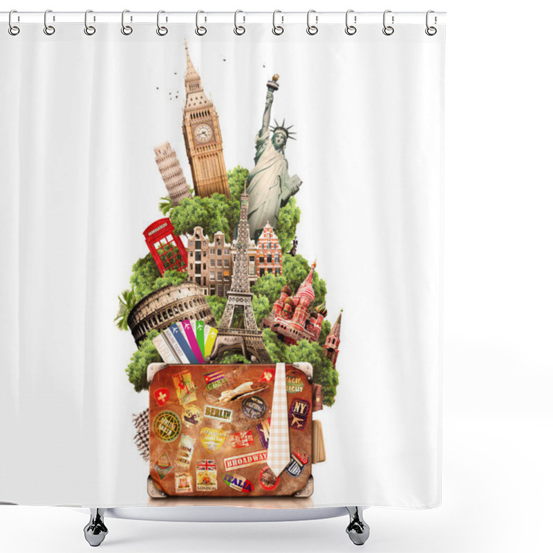 Personality  Travel Shower Curtains