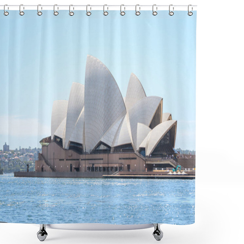 Personality  Sidney, Australia. 21th February, 2023: Views Of Sidney Opera House And Harbour Shower Curtains