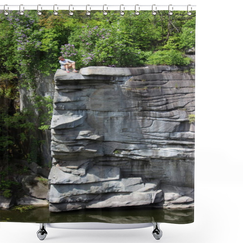 Personality  Buki. Canyon In Ukraine Shower Curtains