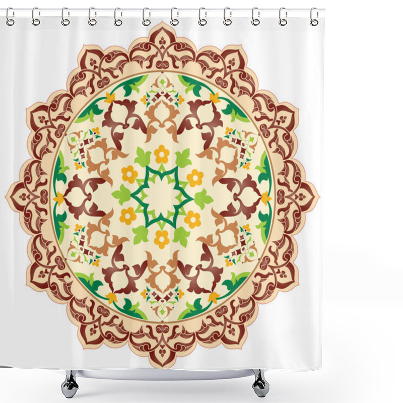 Personality  Artistic Ottoman Pattern Series Ninety Six Shower Curtains