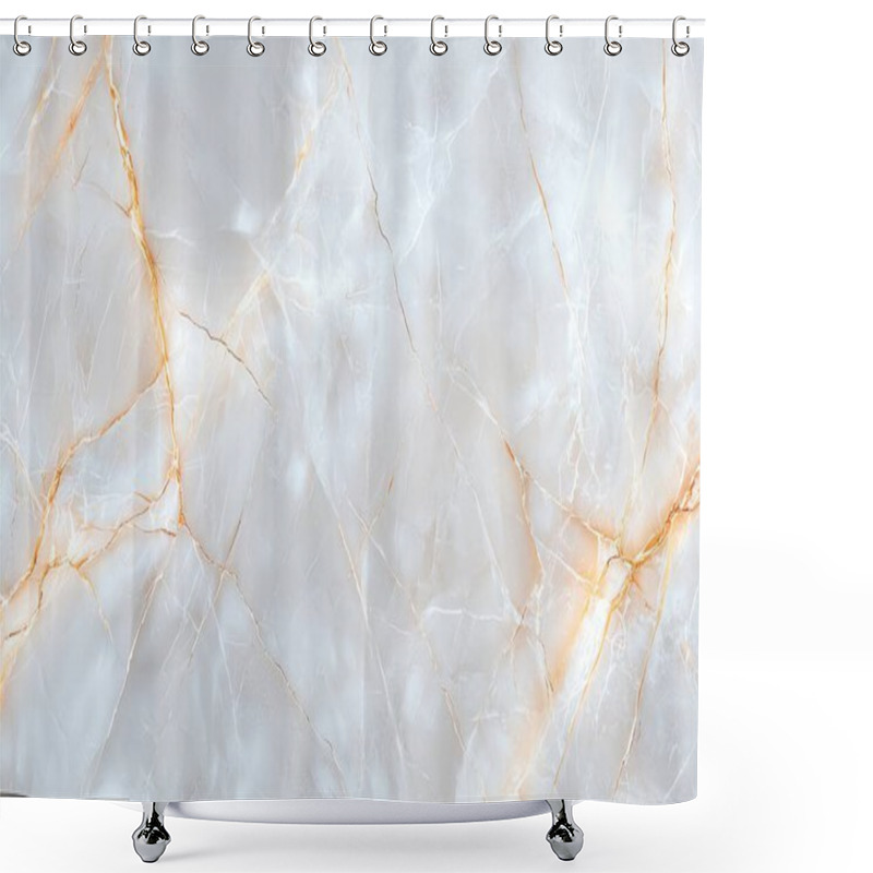 Personality  Elegant Marble Texture With Gold Veins, Perfect For Backgrounds, Interior Design, And Digital Art Projects. Shower Curtains