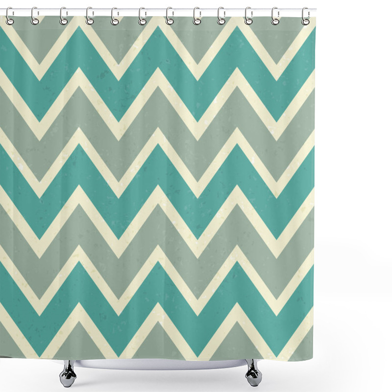 Personality  Seamless Chevron Pattern Shower Curtains