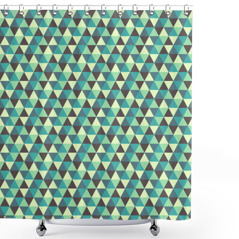 Personality  Abstract Mosaic Seamless Pattern Shower Curtains