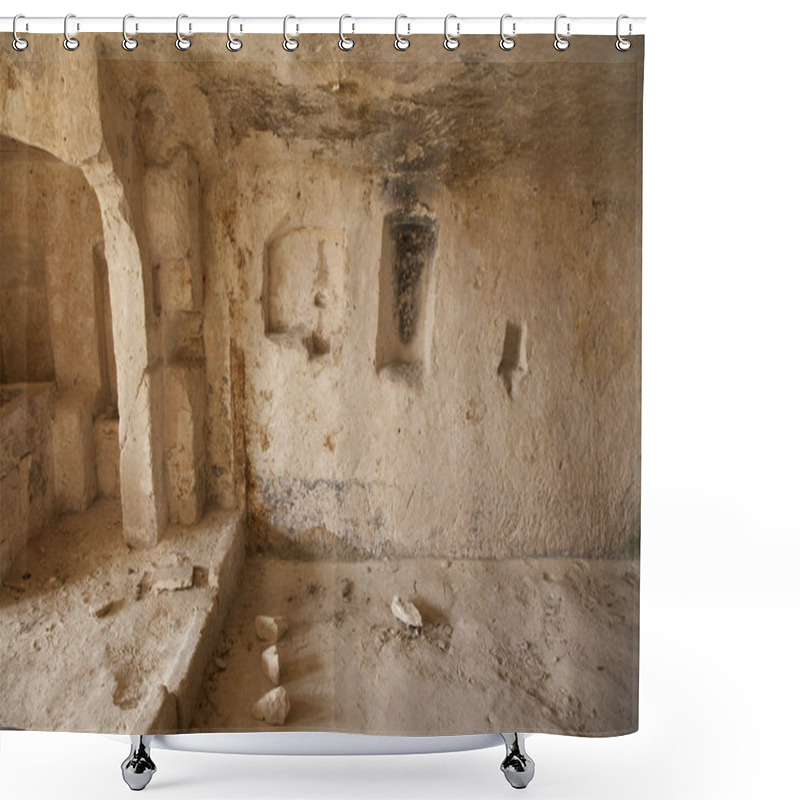 Personality  Cave Flat Sassi - Matera Shower Curtains