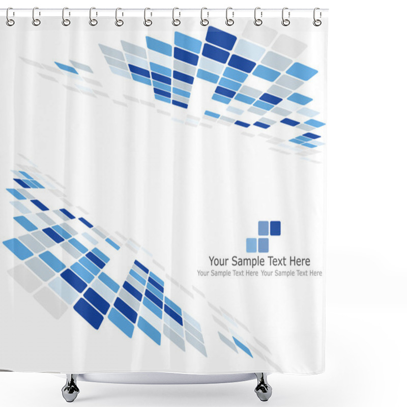 Personality  Checked Background Shower Curtains