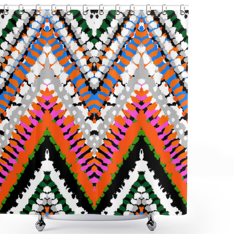 Personality  Chevron Pattern Shower Curtains