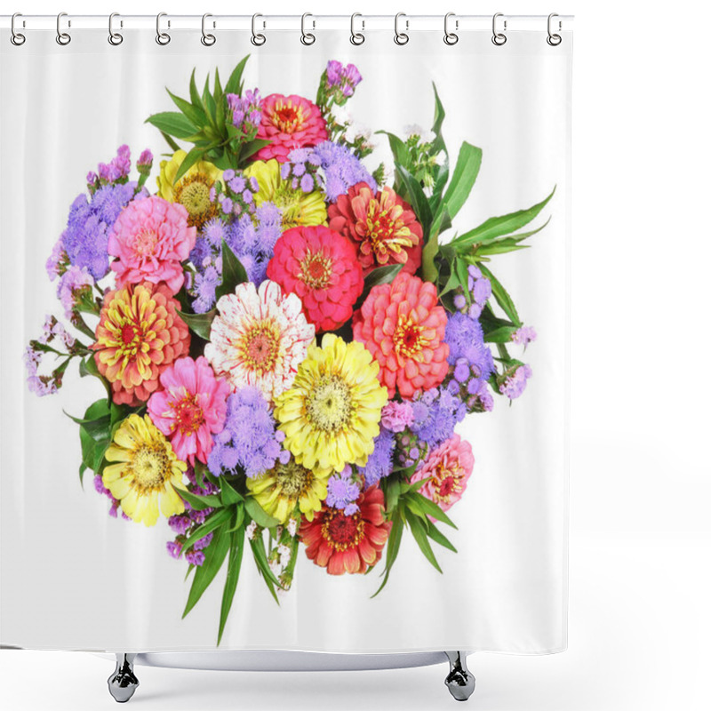 Personality  View Of Beautiful Spring Flowers Shower Curtains