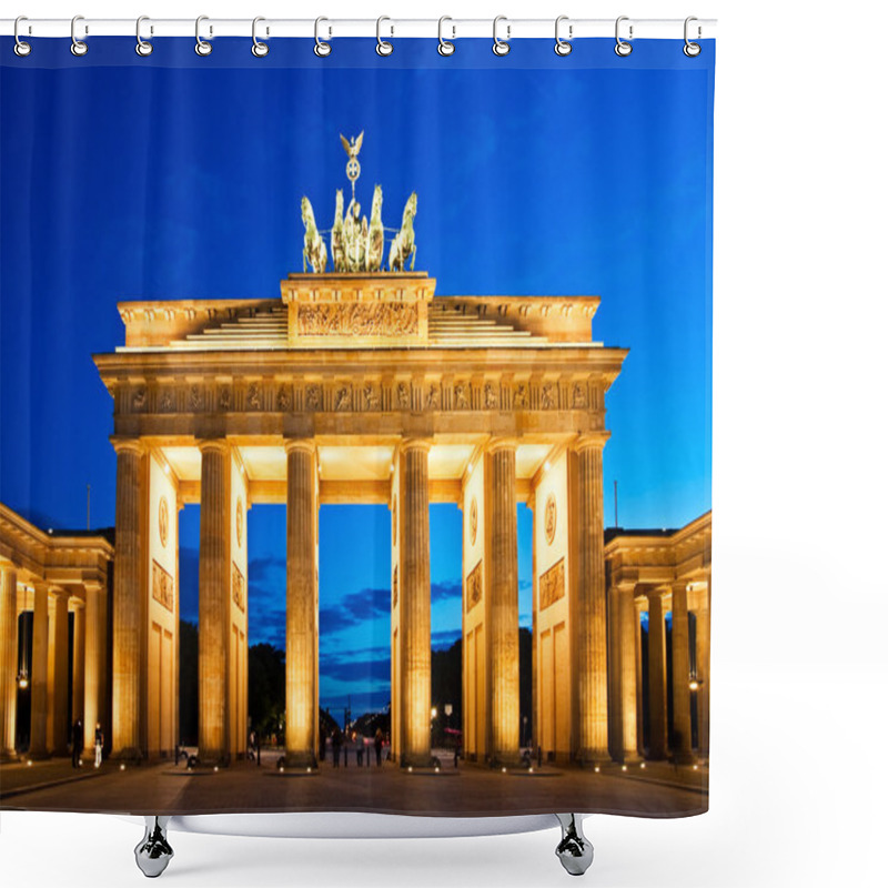 Personality  Brandenburg Gate In Berlin Shower Curtains