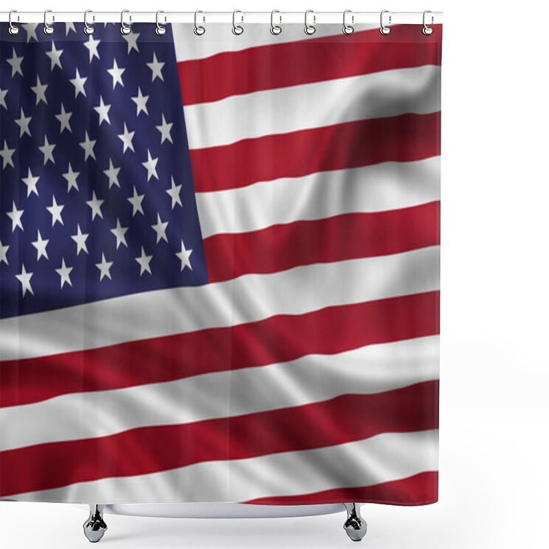 Personality  USA United States Of America Shower Curtains