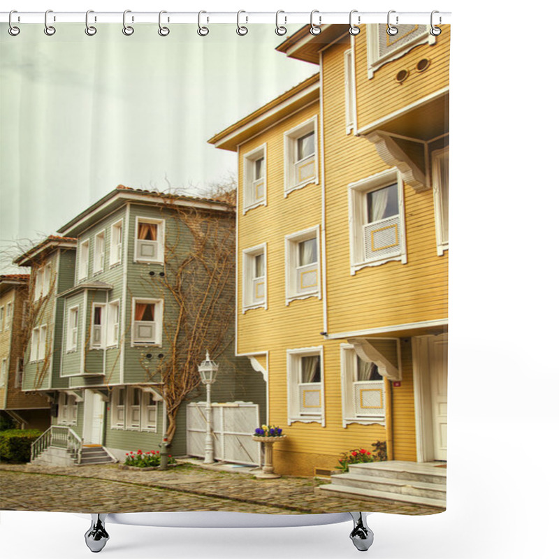 Personality  Historic Istanbul Houses Shower Curtains