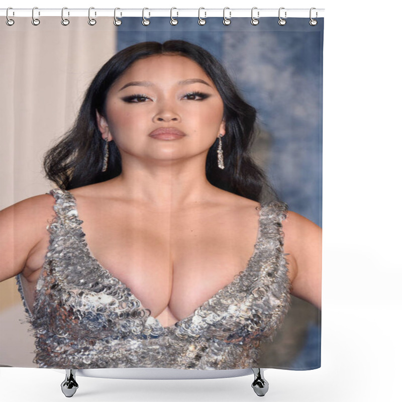 Personality  LOS ANGELES - MAR 12:  Lana Condor At The 2023 Vanity Fair Oscar Party At The Wallis Annenberg Center For The Performing Arts On March 12, 2023 In Beverly Hills, CA Shower Curtains