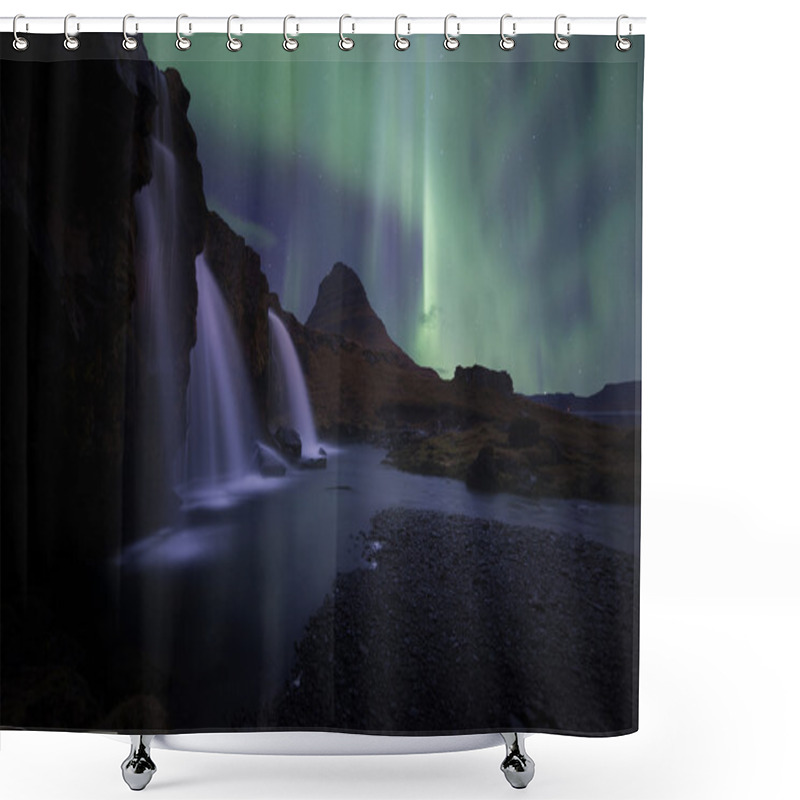 Personality  The Landscape Kirkjufell Of Iceland Shower Curtains