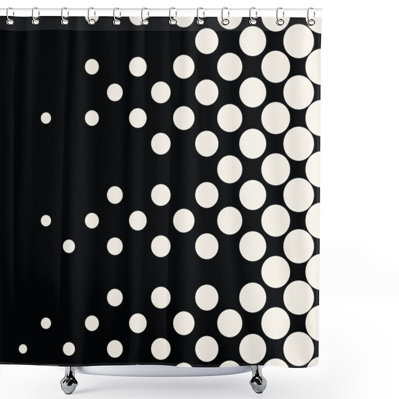 Personality  Abstract Geometric Pattern Shower Curtains