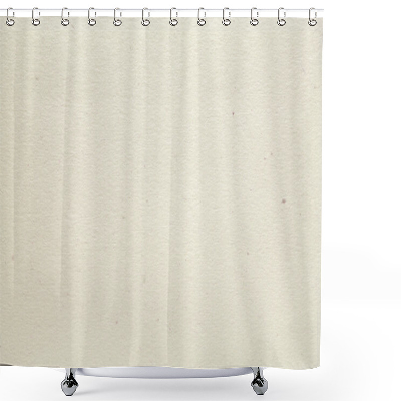 Personality  Cream, Handmade Paper Texture Shower Curtains