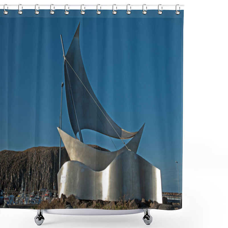 Personality  Iceland - The West - Peninsula Sneifellsnes Stykkisholmur Shower Curtains