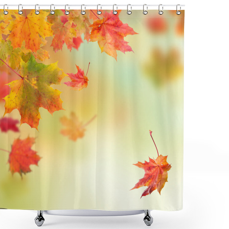 Personality  Autumn Background Shower Curtains