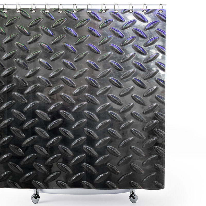 Personality  Real Diamond Plate Shower Curtains