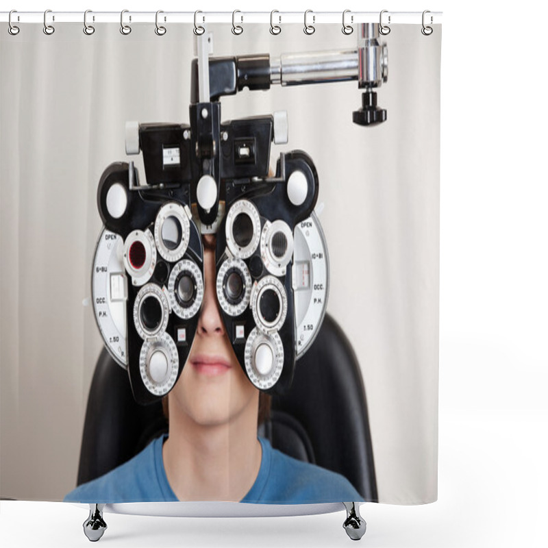 Personality  Optometry Exam Shower Curtains