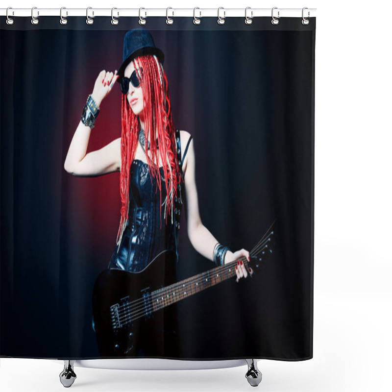 Personality  Song Star Shower Curtains