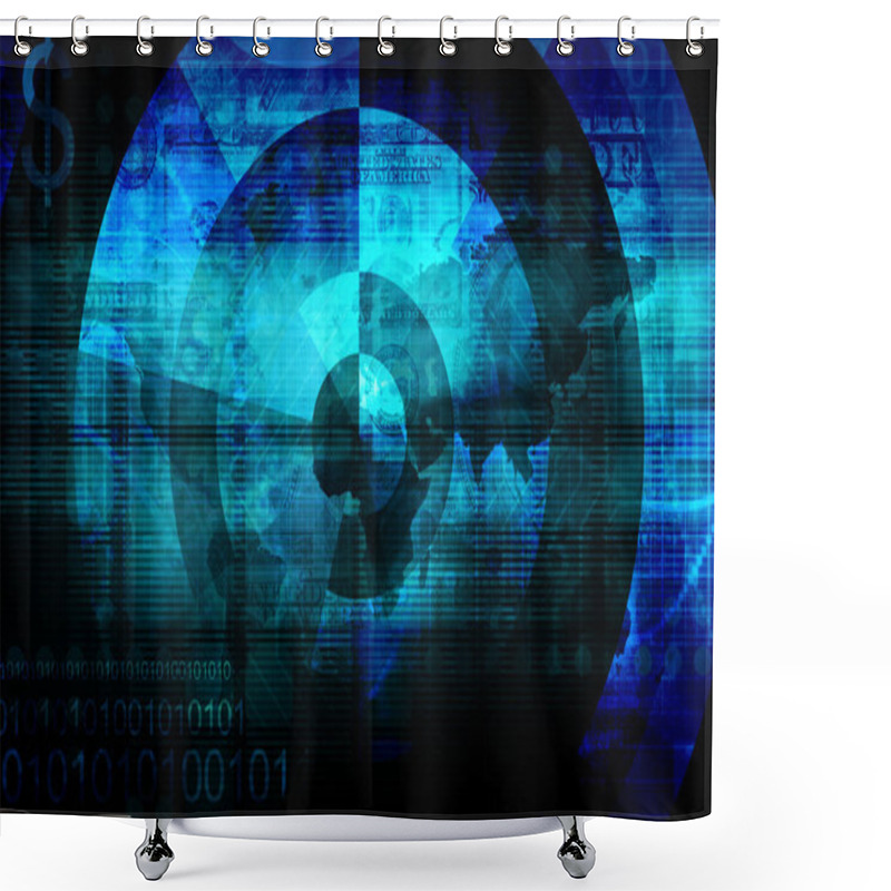 Personality  Business Life Cycle Shower Curtains