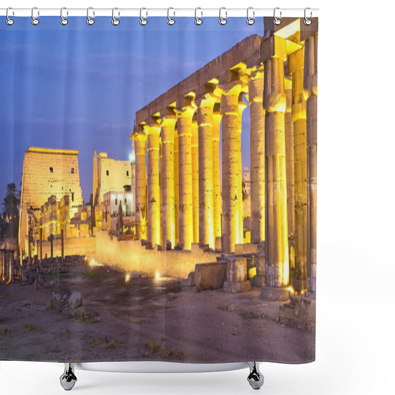 Personality  The Luxor Temple Shower Curtains