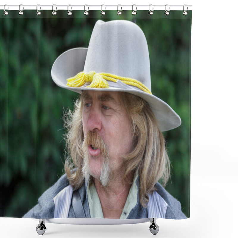 Personality  Confederate Soldier Shower Curtains