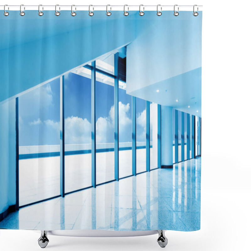 Personality  Large Windows Office Shower Curtains