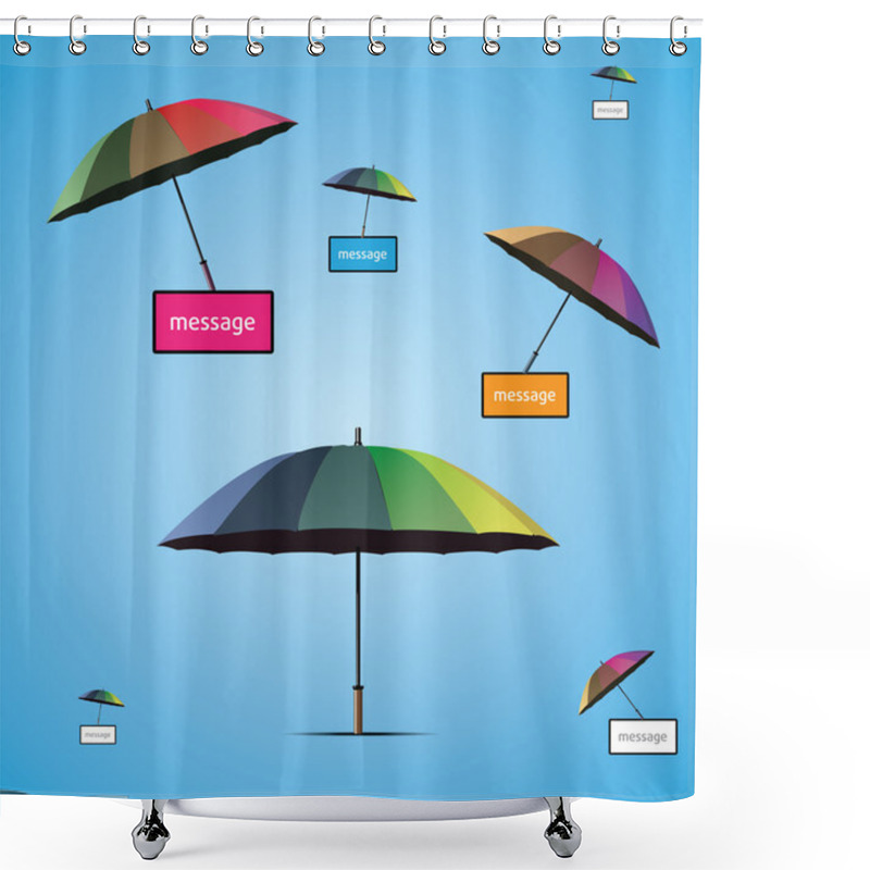 Personality  Coverage Or Protection Shower Curtains