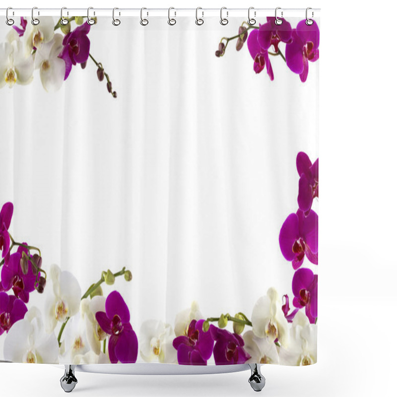 Personality  Orchids Shower Curtains