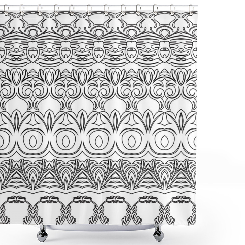 Personality  Traditional Indian Natural Skin Decor Shower Curtains