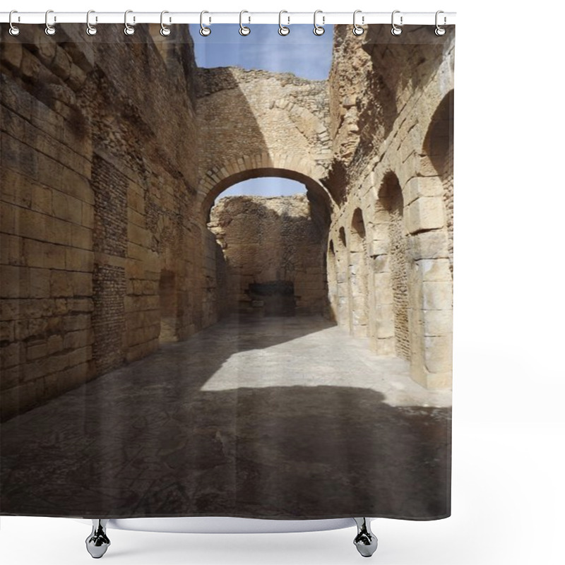 Personality  Roman City Bulla Regia Shower Curtains