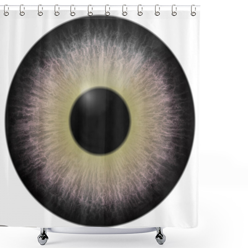 Personality  Eye Iris Generated Hires Texture Shower Curtains