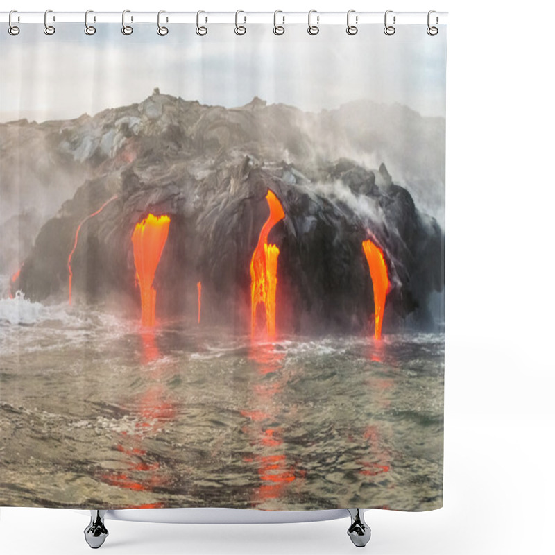 Personality  Hawaii Volcanoes National Park Shower Curtains