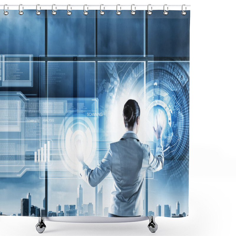 Personality  New Technologies Shower Curtains